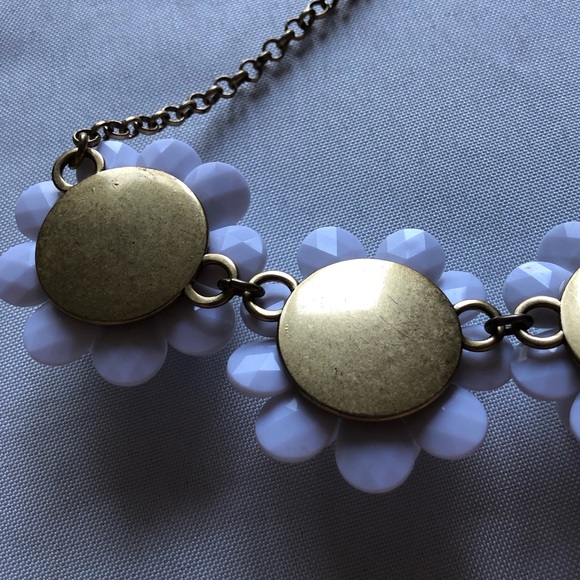 J. Crew Statement Floral Necklace in White - Picture 13 of 16